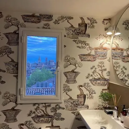 Romantic Attic With Panoramic View Apartment Bologna
